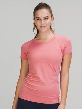 lululemon Pink Blossom Swiftly Tech 2.0 Tee